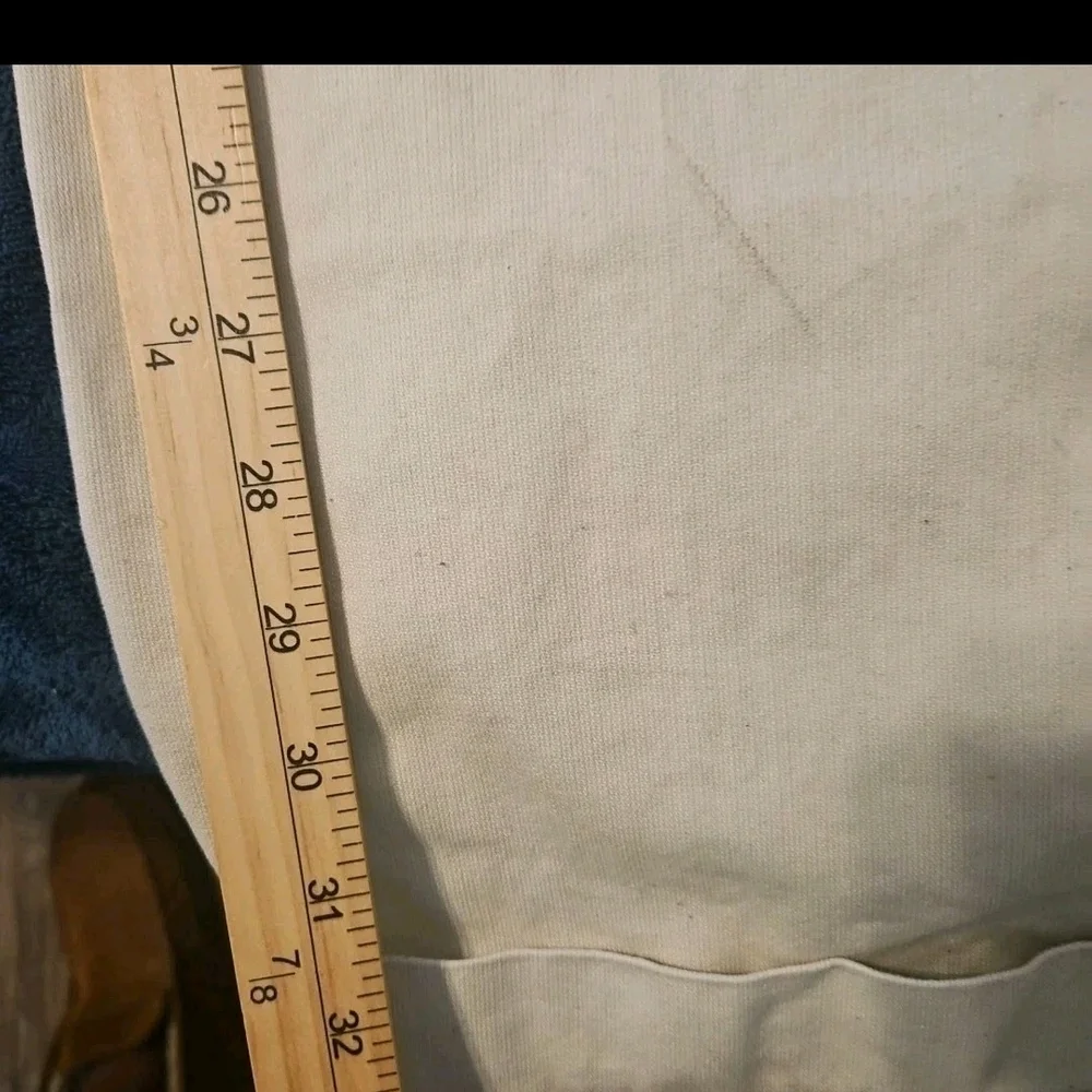 Banana Republic Smithfield MenXL W40X34L Wht Pleat Slacks/Pants Y2k Boho Cottage